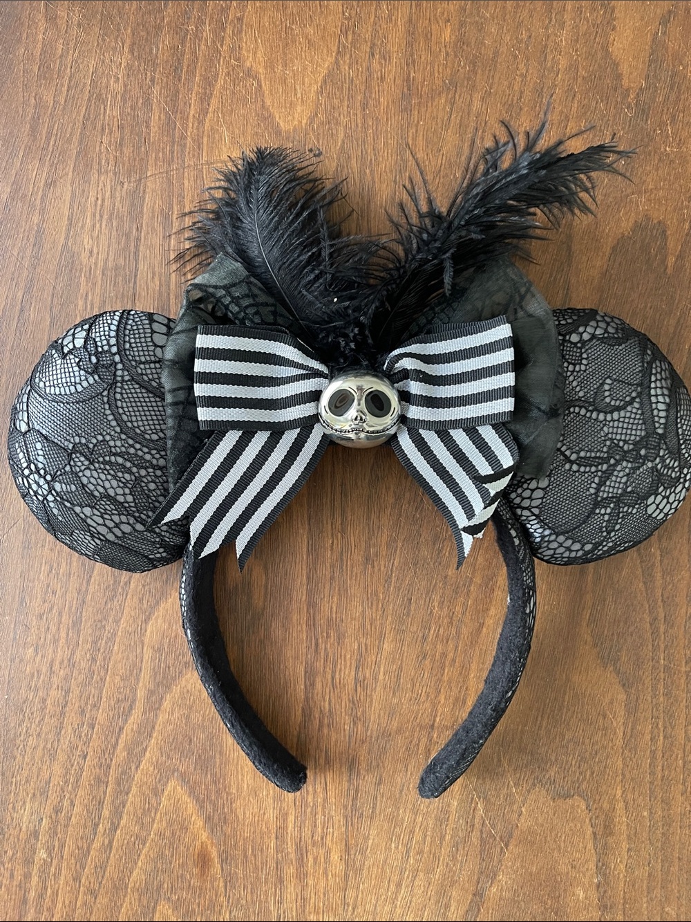 Disney Minnie Ears Nightmare before Christmas